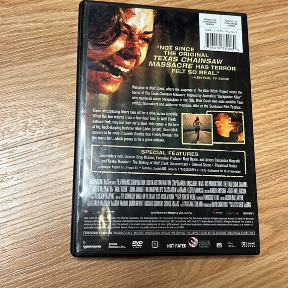 Wolf creek -used condition - Picture 2 of 2